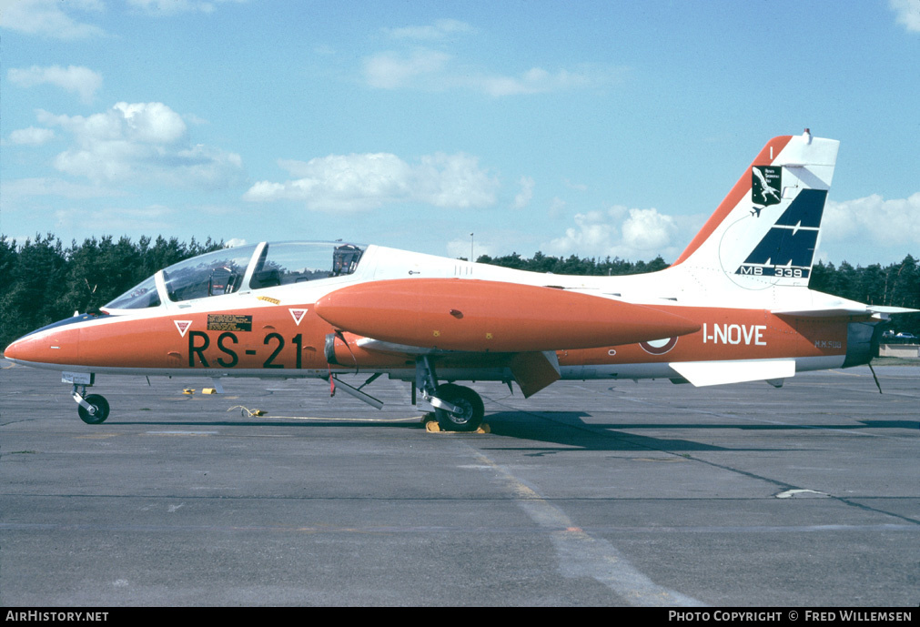 Aircraft Photo of MM588 / I-NOVE | Aermacchi MB-339X | Italy - Air Force | AirHistory.net #159931