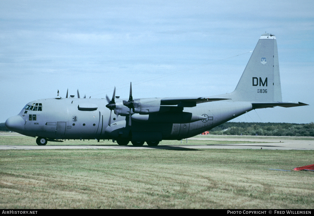Aircraft Photo of 62-1836 / AF62-836 | Lockheed EC-130E Hercules (L-382) | USA - Air Force | AirHistory.net #159934