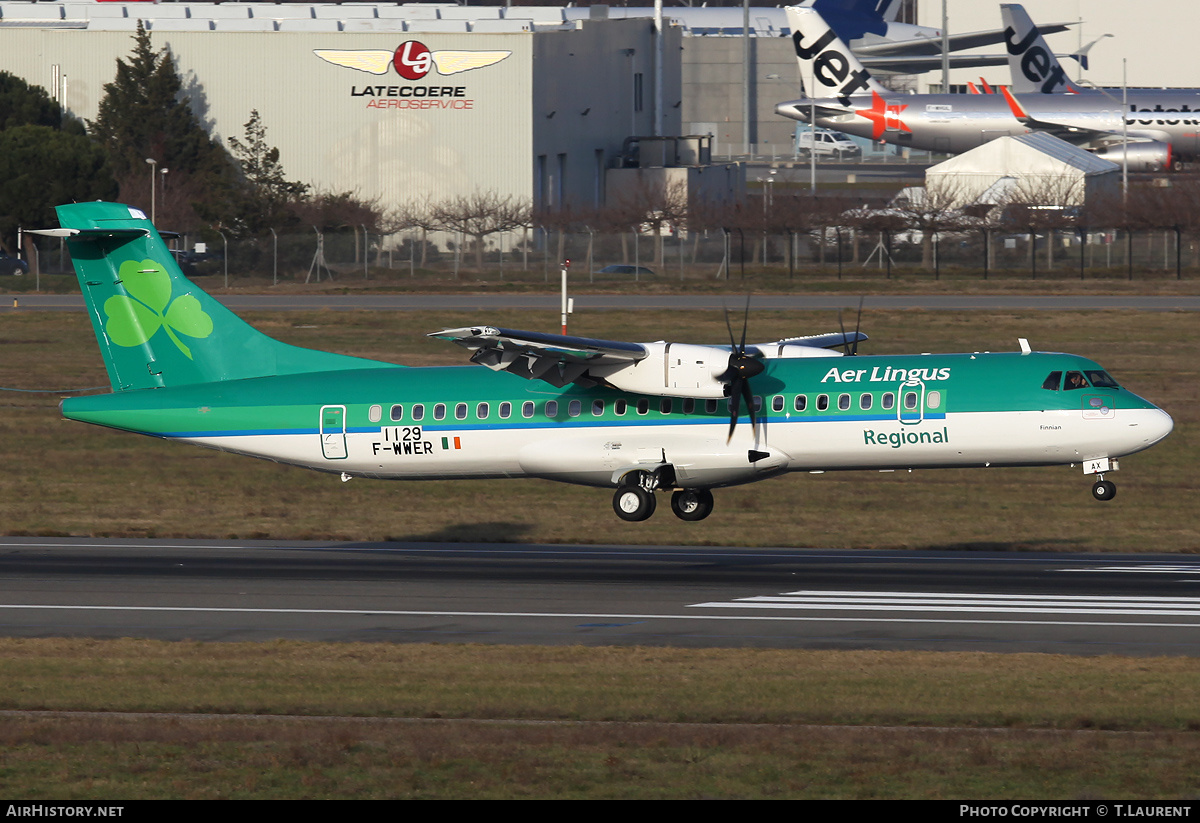 Aircraft Photo of F-WWER | ATR ATR-72-600 (ATR-72-212A) | Aer Lingus Regional | AirHistory.net #159960
