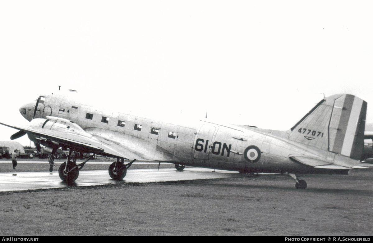 Aircraft Photo of 44-77071 / 477071 | Douglas C-47B Dakota Mk.4 | France - Air Force | AirHistory.net #159966