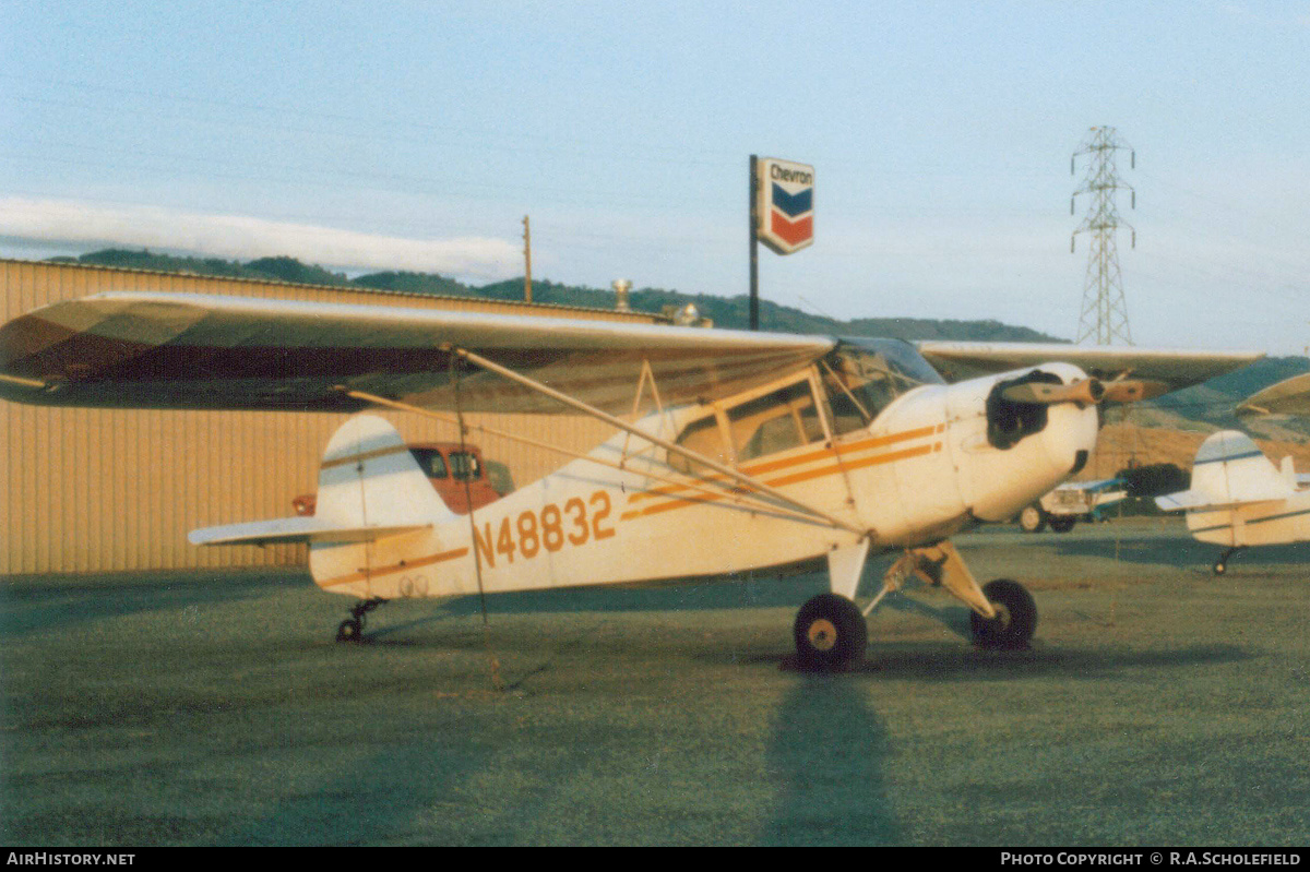 Aircraft Photo of N48832 | Taylorcraft DCO-65 | AirHistory.net #159978