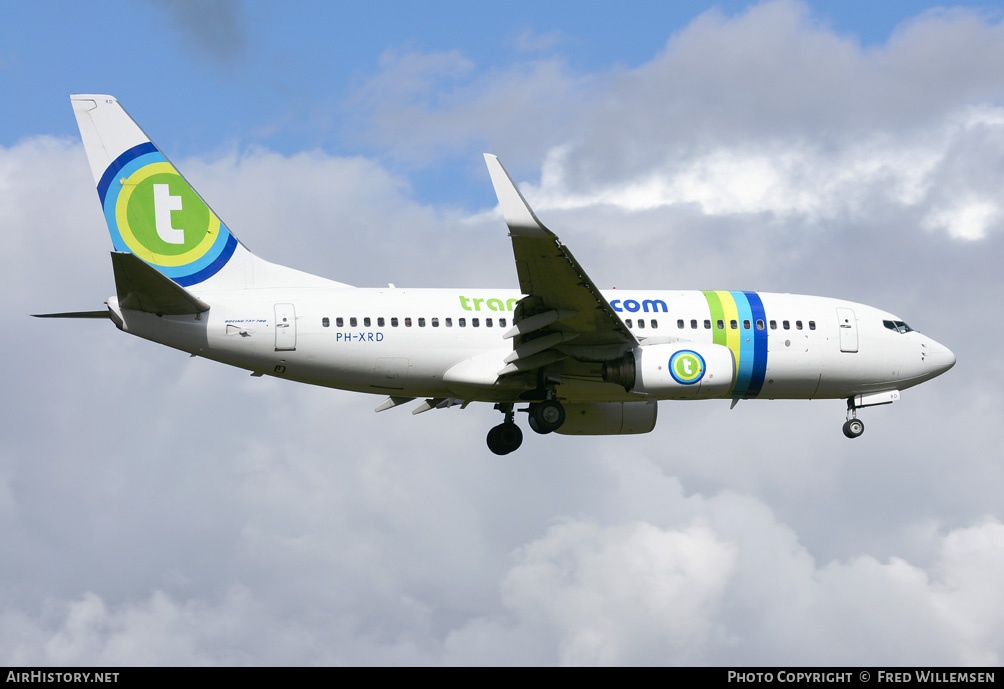 Aircraft Photo of PH-XRD | Boeing 737-7K2 | Transavia | AirHistory.net #159997