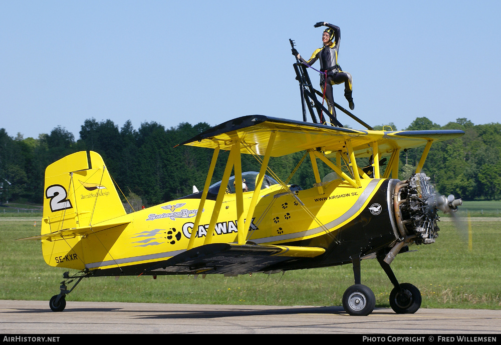 Aircraft Photo of SE-KXR | Grumman G-164A Ag-Cat | AirHistory.net #159999