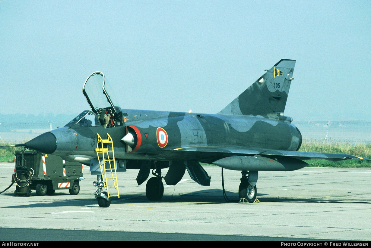 Aircraft Photo of 505 | Dassault Mirage IIIE | France - Air Force | AirHistory.net #160002