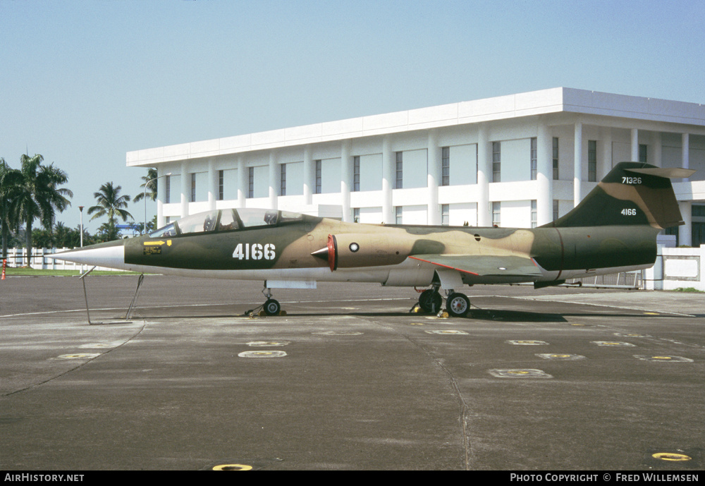 Aircraft Photo of 4166 | Lockheed F-104D Starfighter | Taiwan - Air Force | AirHistory.net #160003