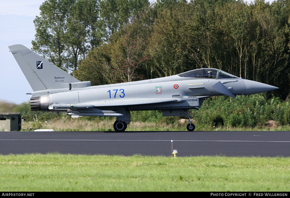 Aircraft Photo of MM7306 | Eurofighter EF-2000 Typhoon S | Italy - Air Force | AirHistory.net #160005