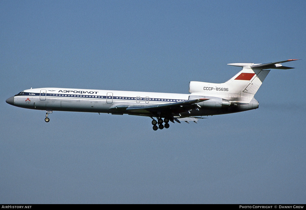 Aircraft Photo of CCCP-85696 | Tupolev Tu-154M | Aeroflot | AirHistory.net #160015
