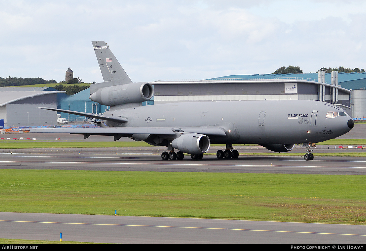 Aircraft Photo of 82-0192 / 20192 | McDonnell Douglas KC-10A Extender (DC-10-30CF) | USA - Air Force | AirHistory.net #160023