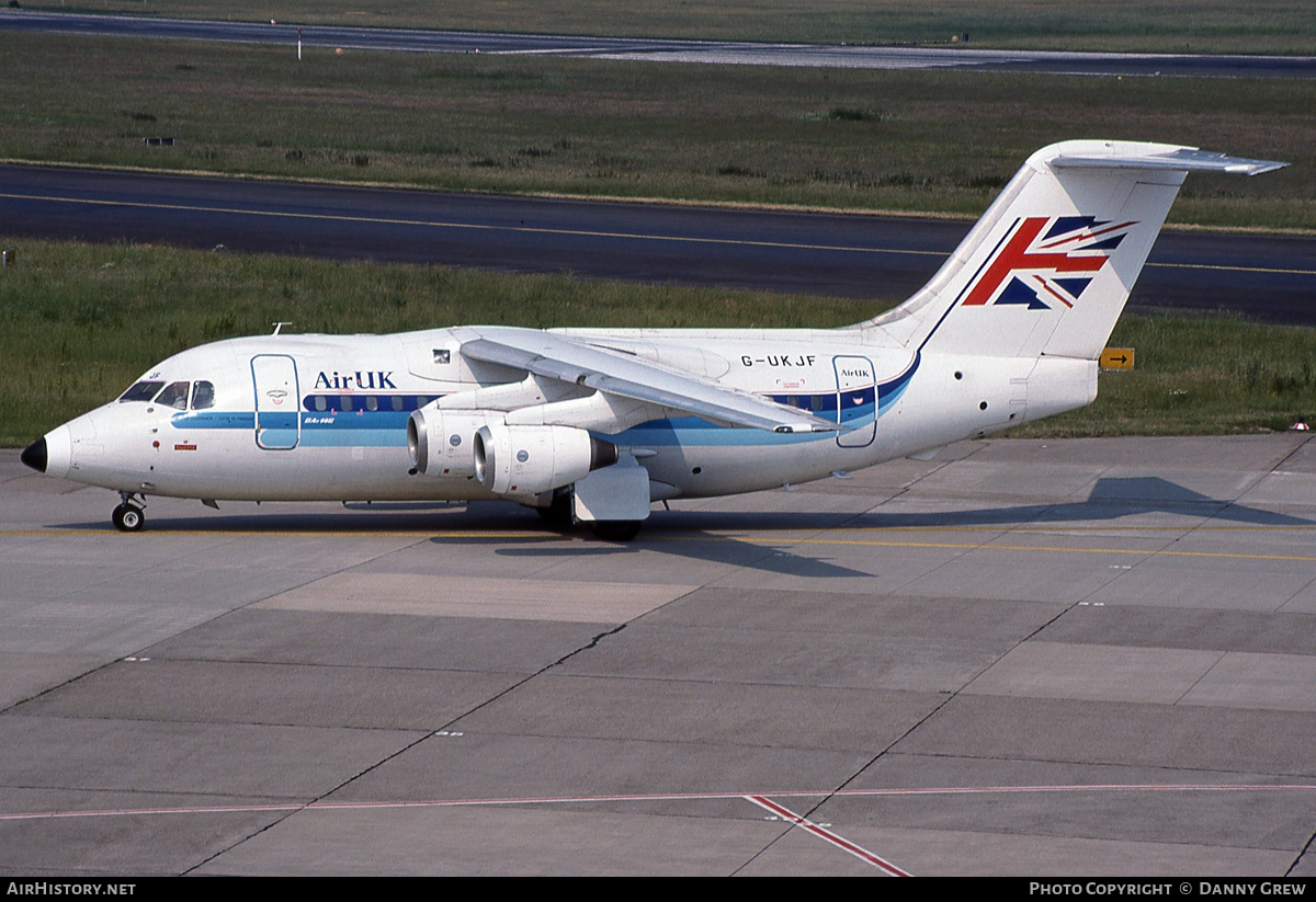 Aircraft Photo of G-UKJF | British Aerospace BAe-146-100 | Air UK | AirHistory.net #160036