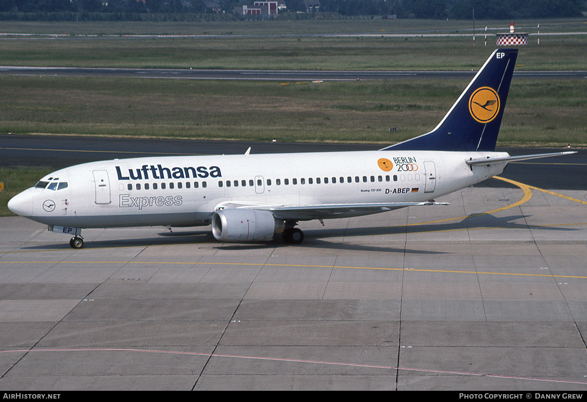 Aircraft Photo of D-ABEP | Boeing 737-330 | Lufthansa Express | AirHistory.net #160041