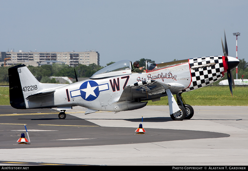 Aircraft Photo of N351BD / NL351BD / 472218 | North American P-51D Mustang | USA - Air Force | AirHistory.net #160045
