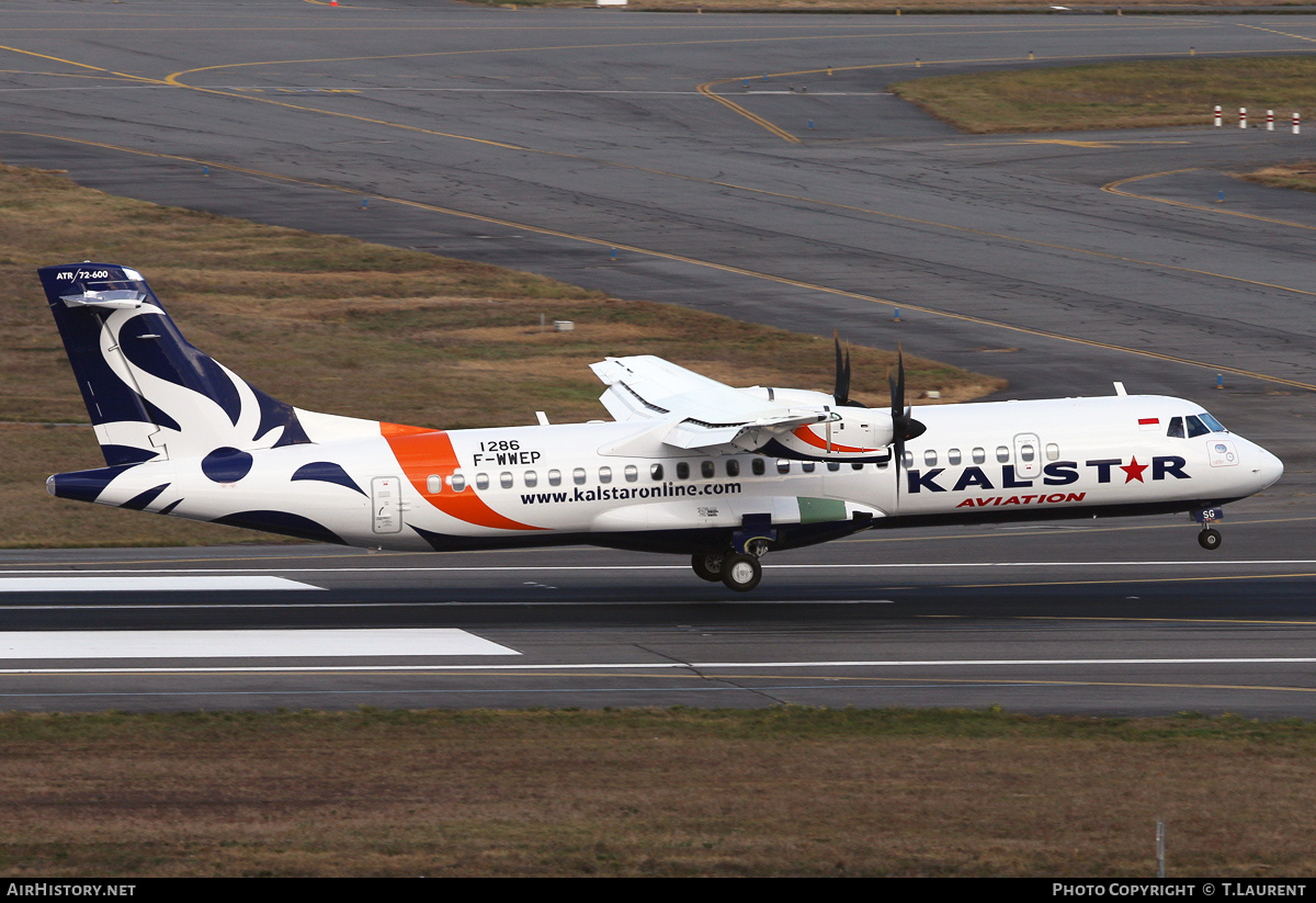 Aircraft Photo of F-WWEP | ATR ATR-72-600 (ATR-72-212A) | KalStar Aviation | AirHistory.net #160047