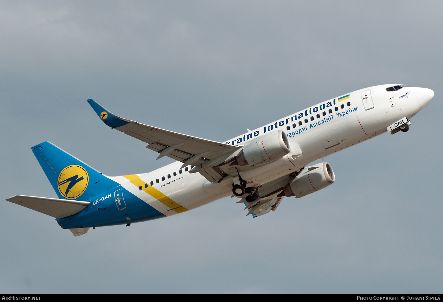 Aircraft Photo of UR-GAH | Boeing 737-32Q | Ukraine International Airlines | AirHistory.net #160065