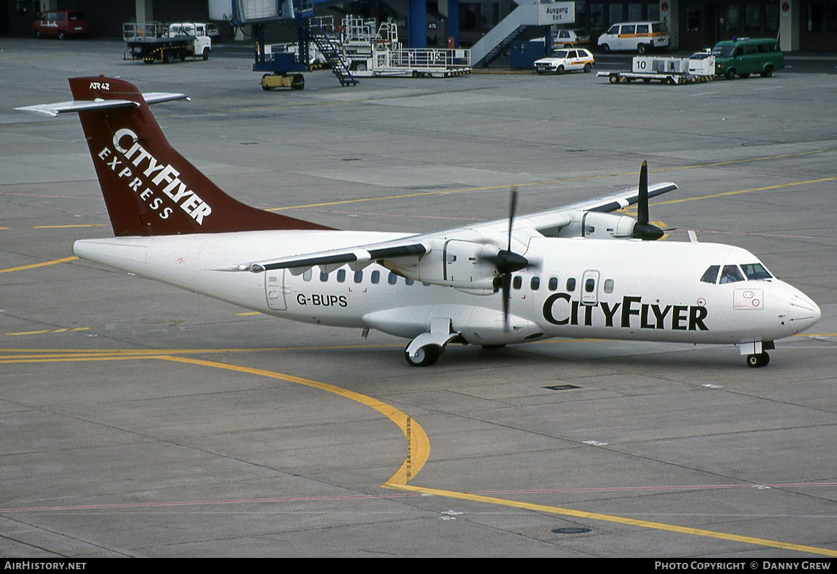 Aircraft Photo of G-BUPS | ATR ATR-42-300 | Cityflyer Express | AirHistory.net #160070