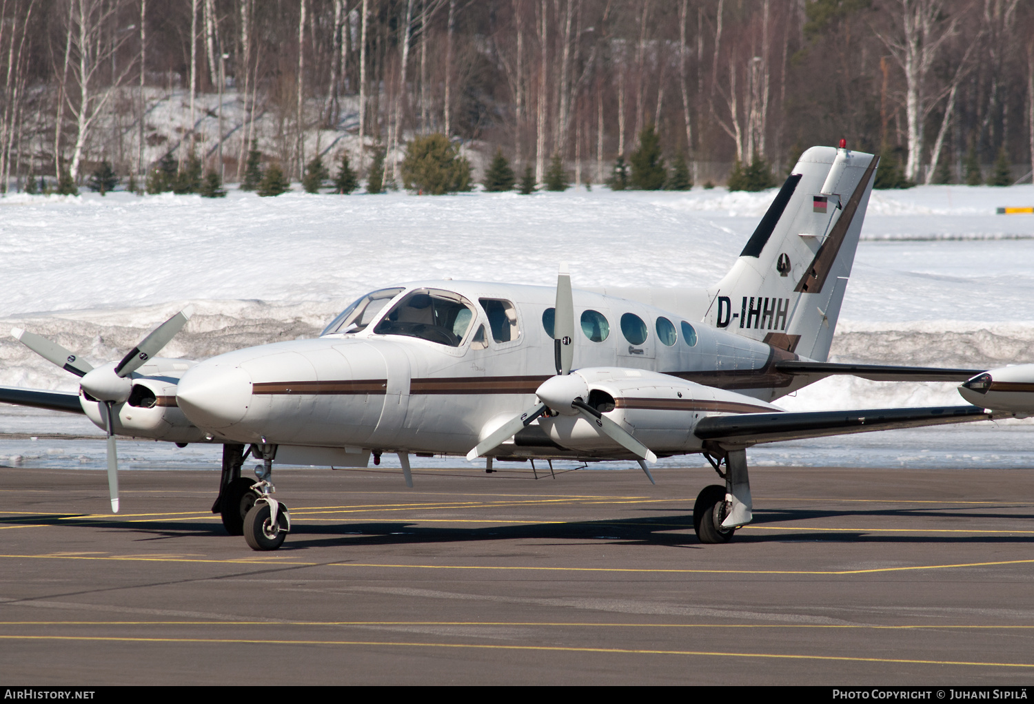 Aircraft Photo of D-IHHH | Cessna 421B Golden Eagle | AirHistory.net #160073