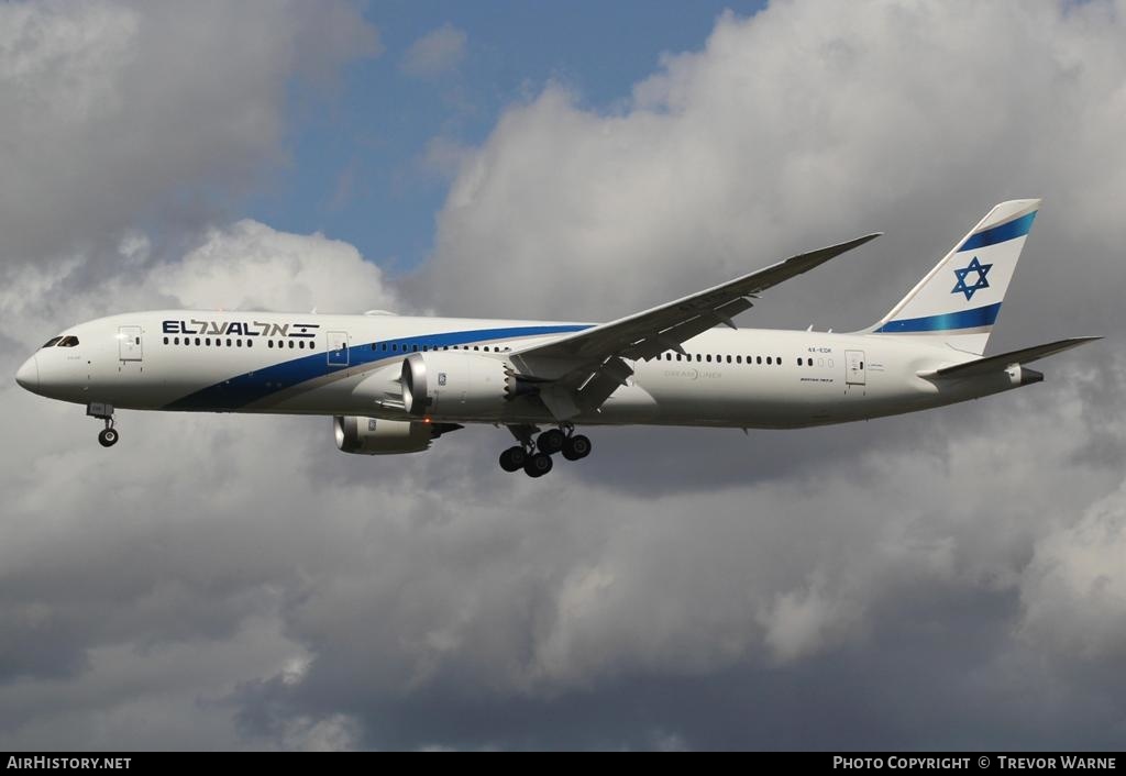 Aircraft Photo of 4X-EDK | Boeing 787-9 Dreamliner | El Al Israel Airlines | AirHistory.net #160078