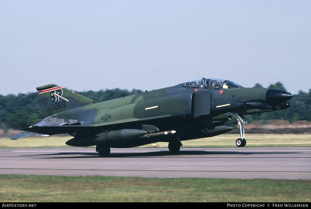 Aircraft Photo of 69-0269 / AF69-269 | McDonnell Douglas F-4G Phantom II | USA - Air Force | AirHistory.net #160093