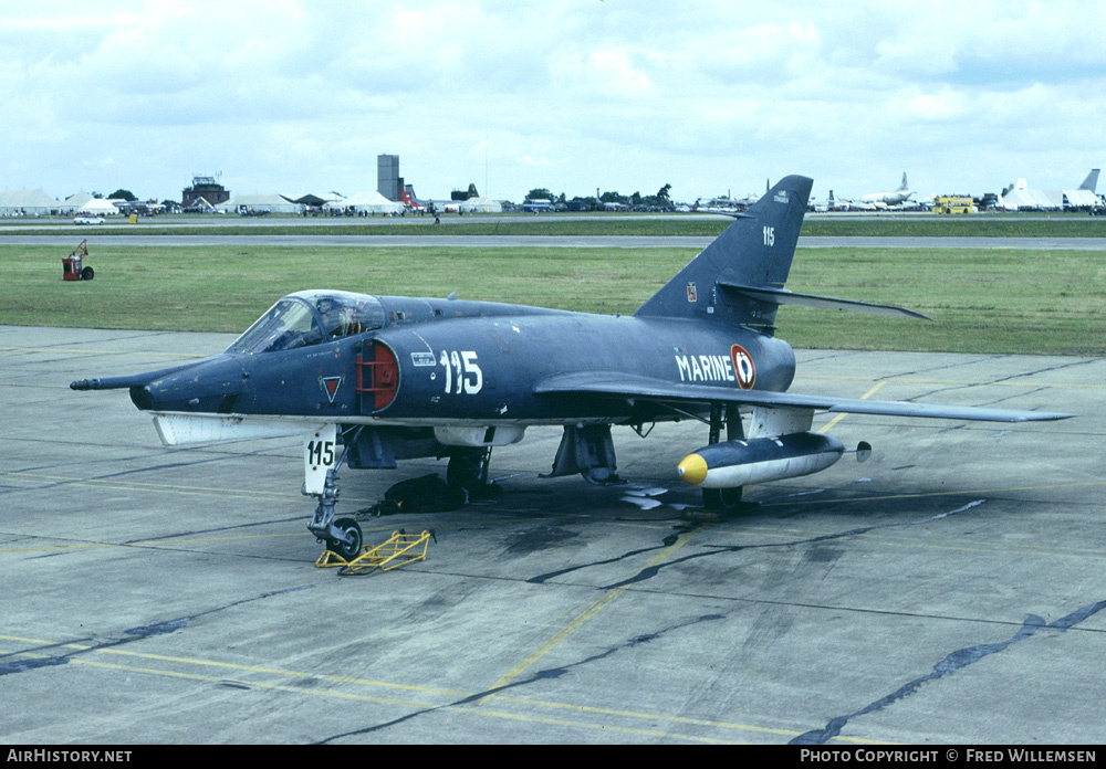 Aircraft Photo of 115 | Dassault Etendard IVP | France - Navy | AirHistory.net #160098