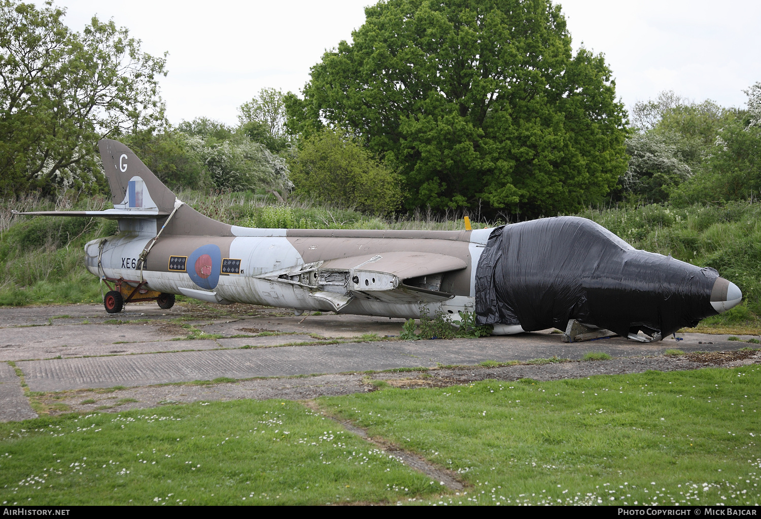 Aircraft Photo of XE624 | Hawker Hunter FGA9 | UK - Air Force | AirHistory.net #160102
