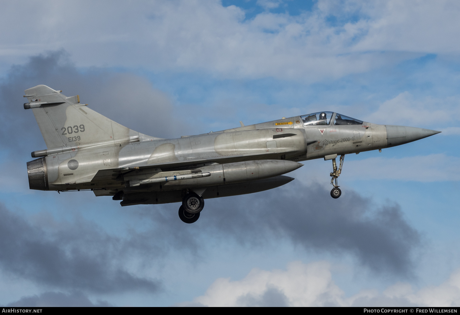 Aircraft Photo of 2039 | Dassault Mirage 2000-5EI | Taiwan - Air Force | AirHistory.net #160104