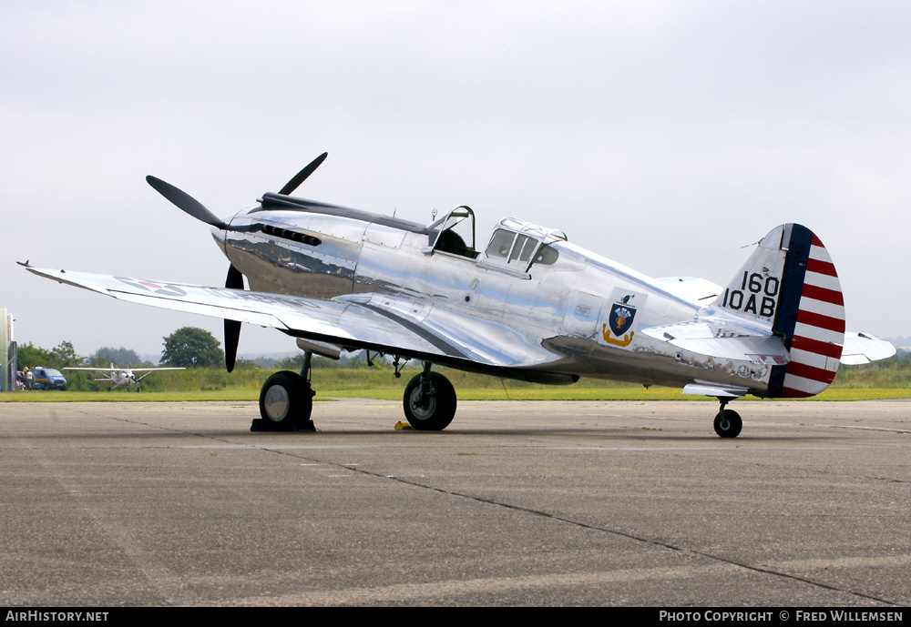 Aircraft Photo of N80FR / 160 | Curtiss P-40C Warhawk IIB | USA - Air Force | AirHistory.net #160115