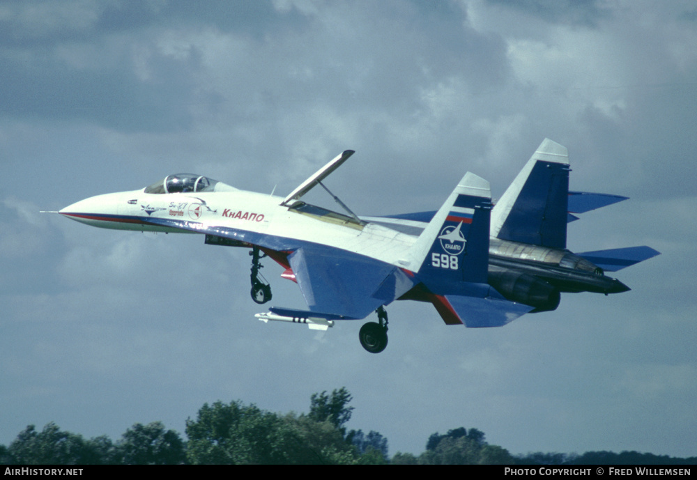Aircraft Photo of 598 white | Sukhoi Su-27P | Russia - Air Force | AirHistory.net #160117