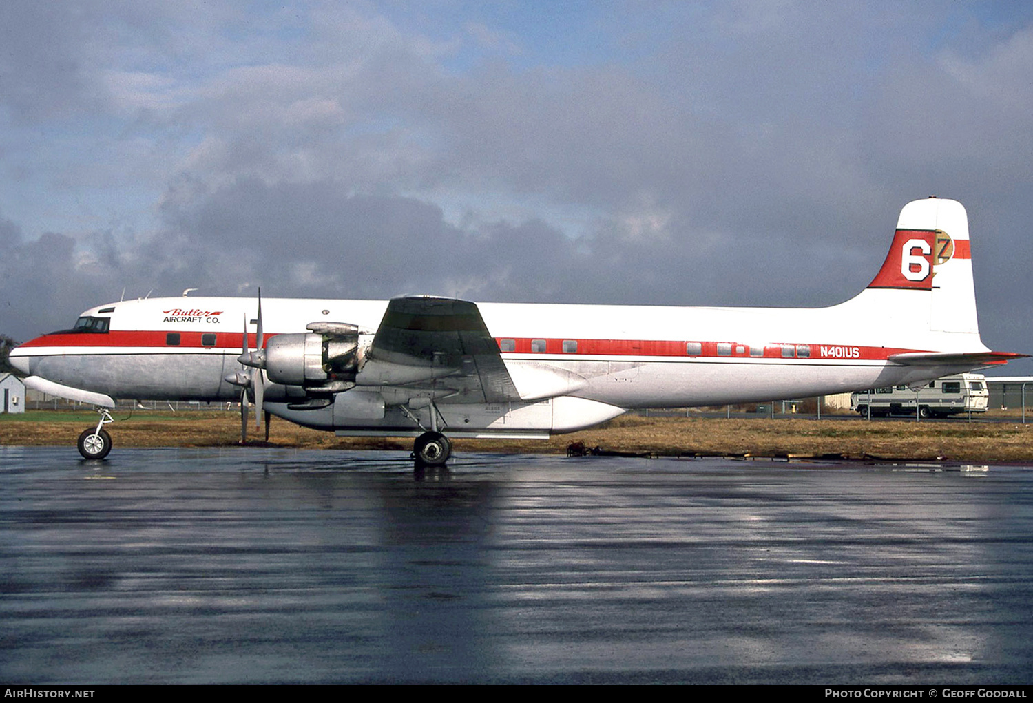 Aircraft Photo of N401US | Douglas DC-7/AT | Butler Aircraft | AirHistory.net #160128