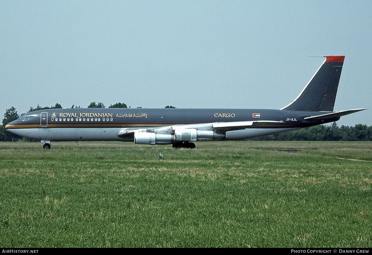 Aircraft Photo of JY-AJL | Boeing 707-324C | Royal Jordanian Airlines Cargo | AirHistory.net #160131