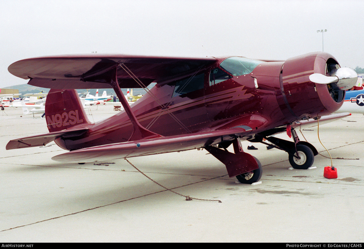 Aircraft Photo of N92SL | Beech D17S | AirHistory.net #160140