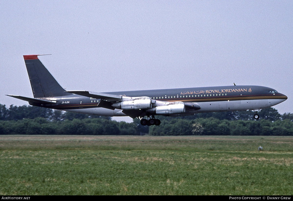 Aircraft Photo of JY-AJM | Boeing 707-365C | Royal Jordanian Airlines Cargo | AirHistory.net #160145