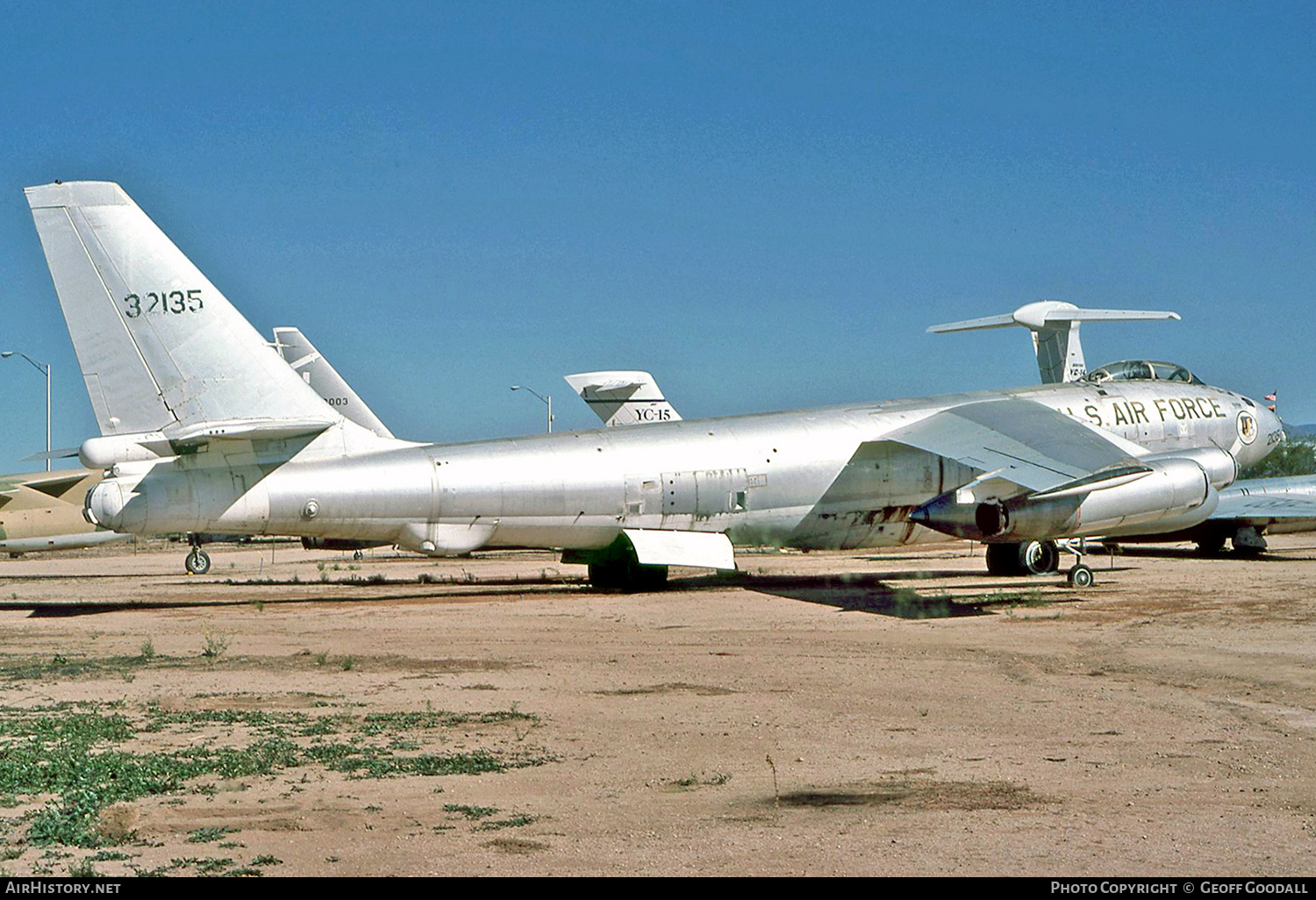 Aircraft Photo of 53-2135 / 32135 | Boeing EB-47E Stratojet | USA - Air Force | AirHistory.net #160150