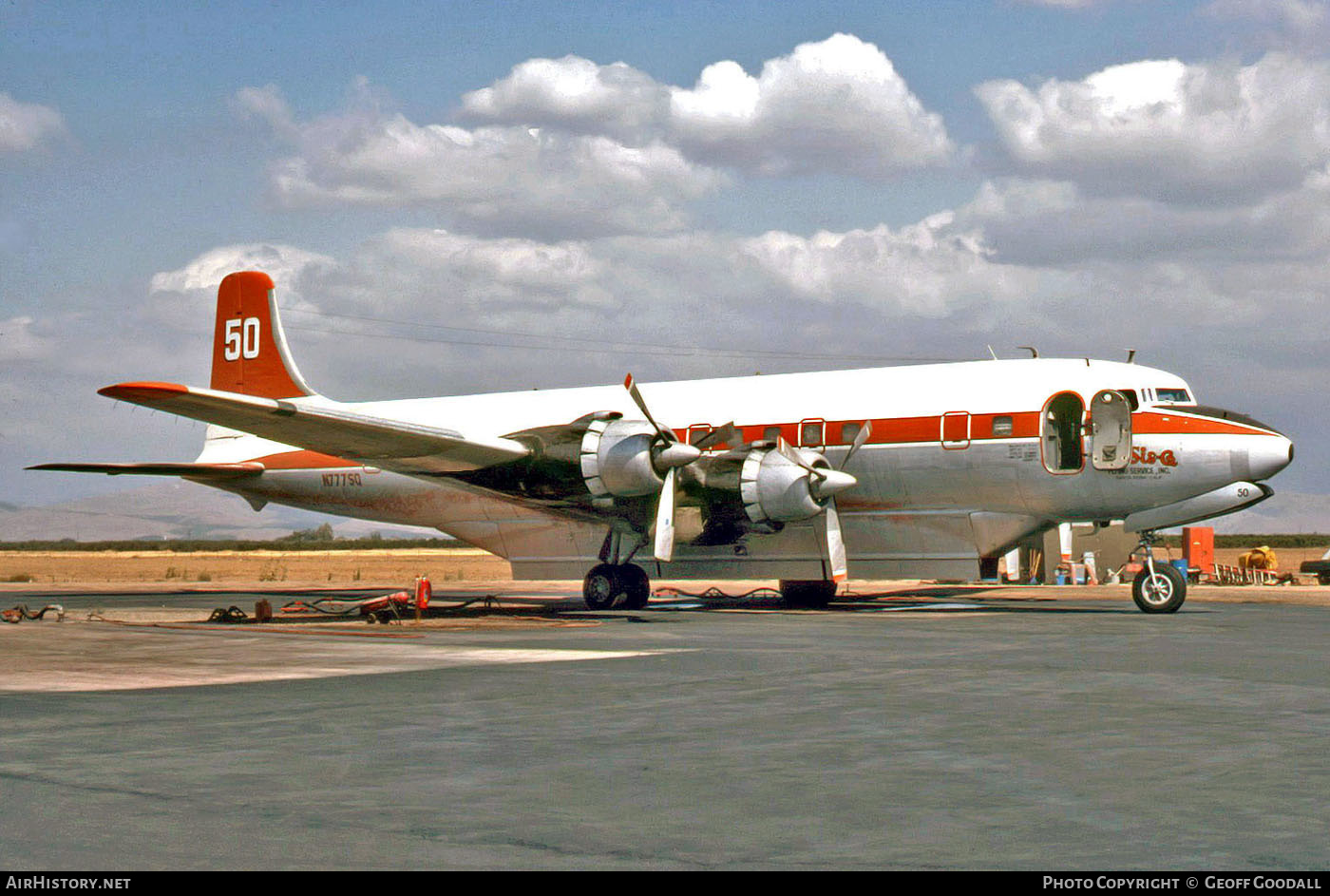 Aircraft Photo of N777SQ | Douglas DC-6A | Sis-Q Flying Service | AirHistory.net #160154