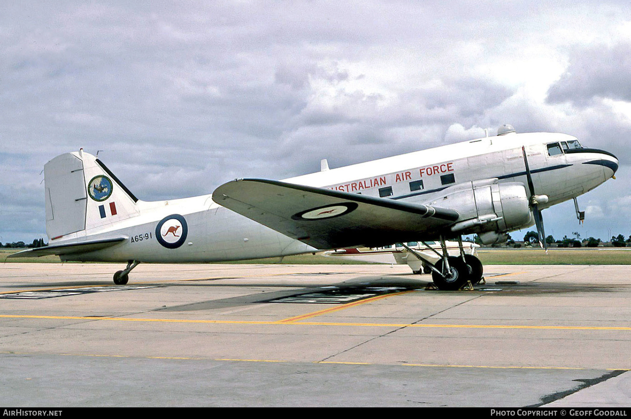 Aircraft Photo of VH-TMQ / A65-91 | Douglas C-47B Skytrain | Australia - Air Force | AirHistory.net #160162
