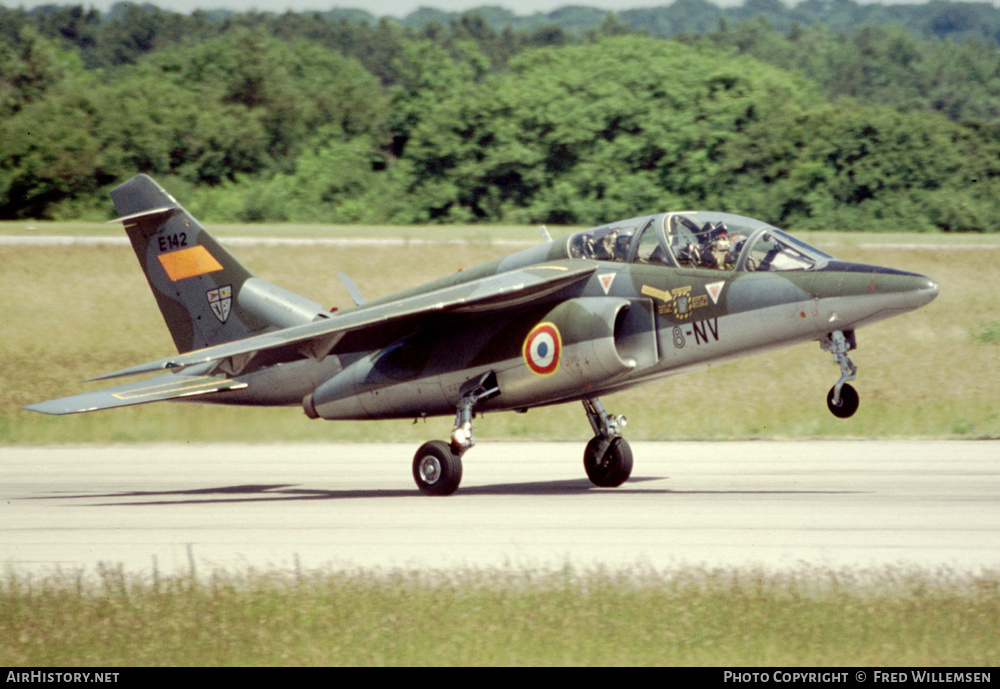 Aircraft Photo of E142 | Dassault-Dornier Alpha Jet E | France - Air Force | AirHistory.net #160168