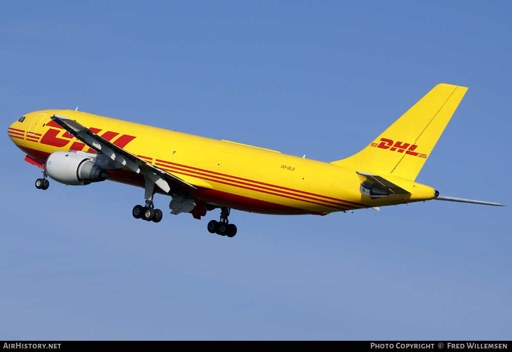 Aircraft Photo of OO-DLG | Airbus A300B4-203(F) | DHL International | AirHistory.net #160171