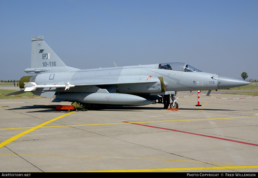Aircraft Photo of 10-116 | Chengdu-Pakistan JF-17A Thunder | Pakistan - Air Force | AirHistory.net #160172