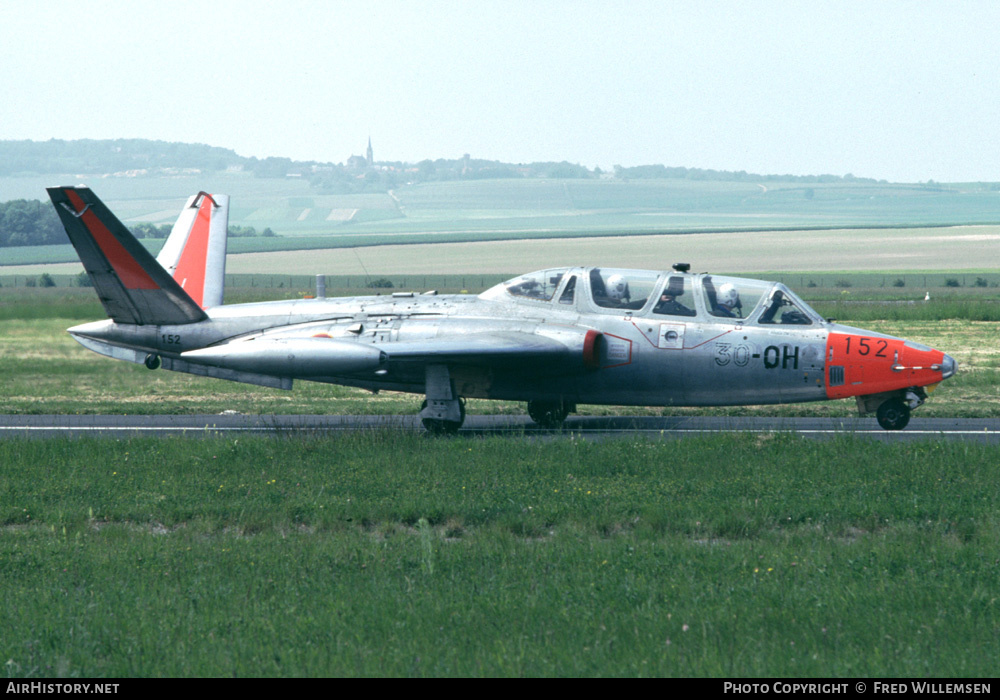 Aircraft Photo of 152 | Fouga CM-170R Magister | France - Air Force | AirHistory.net #160174