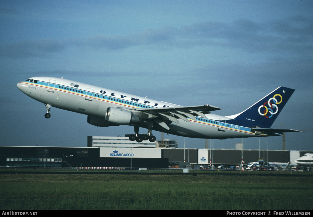 Aircraft Photo of SX-BEH | Airbus A300B4-103 | Olympic | AirHistory.net #160179