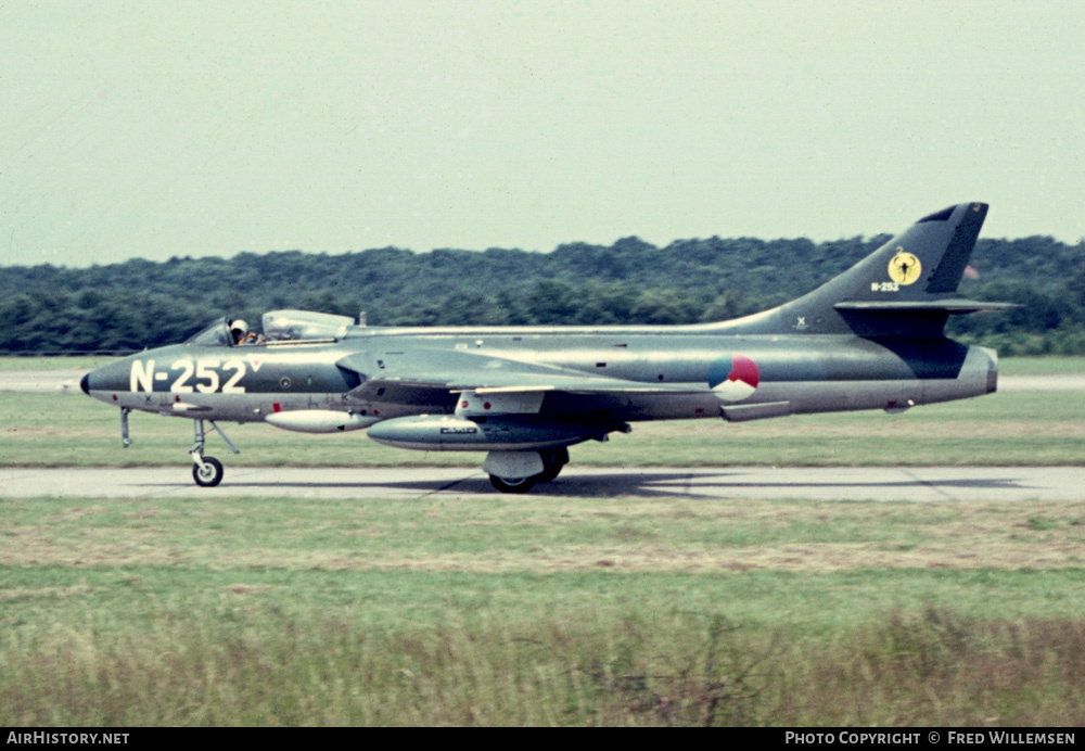 Aircraft Photo of N-252 | Hawker Hunter F6 | Netherlands - Air Force | AirHistory.net #160182