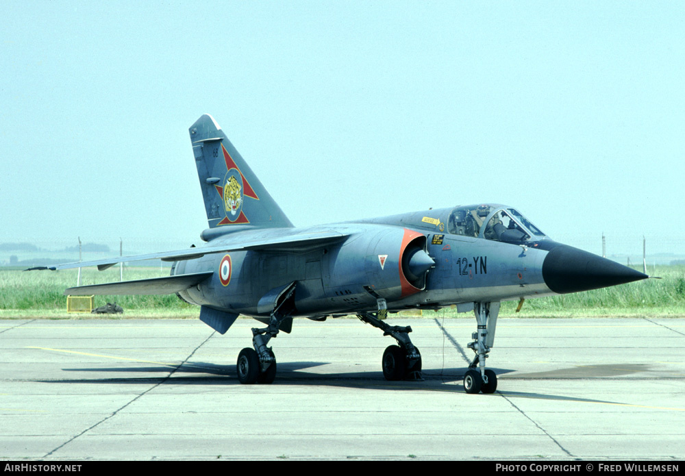 Aircraft Photo of 68 | Dassault Mirage F1C | France - Air Force | AirHistory.net #160191