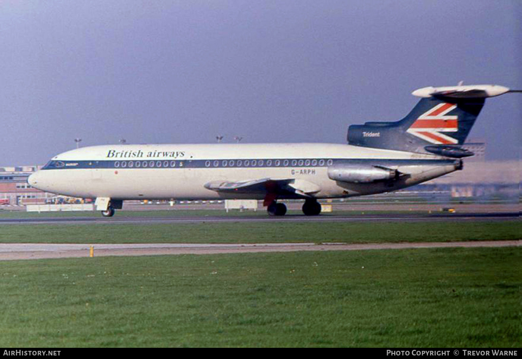 Aircraft Photo of G-ARPH | Hawker Siddeley HS-121 Trident 1C | British Airways | AirHistory.net #160213