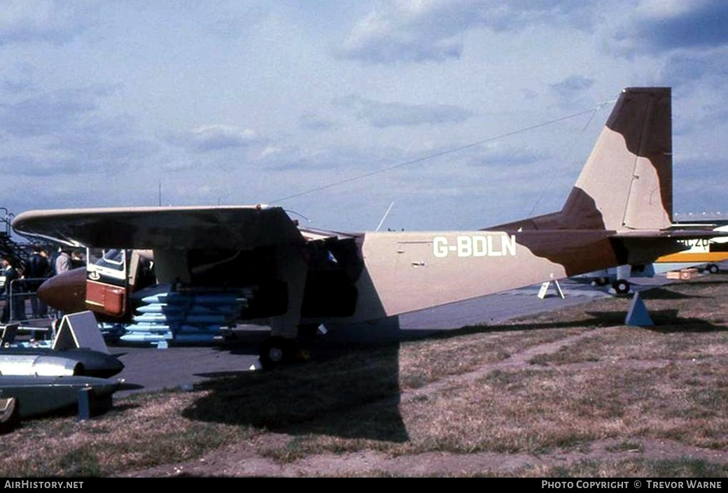Aircraft Photo of G-BDLN | Britten-Norman BN-2A-21 Islander | AirHistory.net #160214