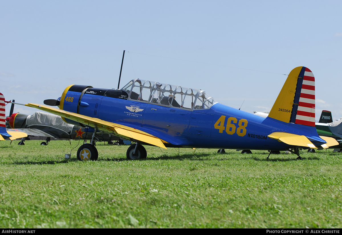 Aircraft Photo of N818DM / NX818DM / 242564 | Vultee BT-13A Valiant | Commemorative Air Force | USA - Air Force | AirHistory.net #160221
