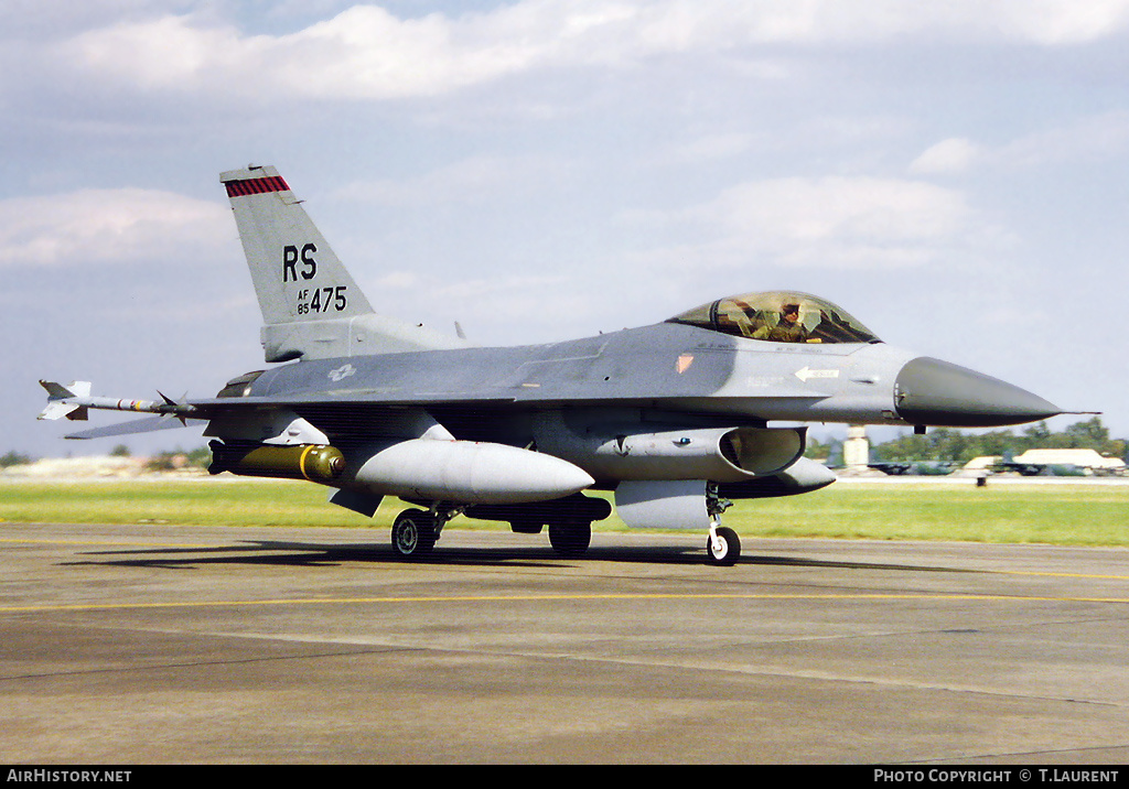 Aircraft Photo of 85-1475 / AF85-475 | General Dynamics F-16C Fighting Falcon | USA - Air Force | AirHistory.net #160222