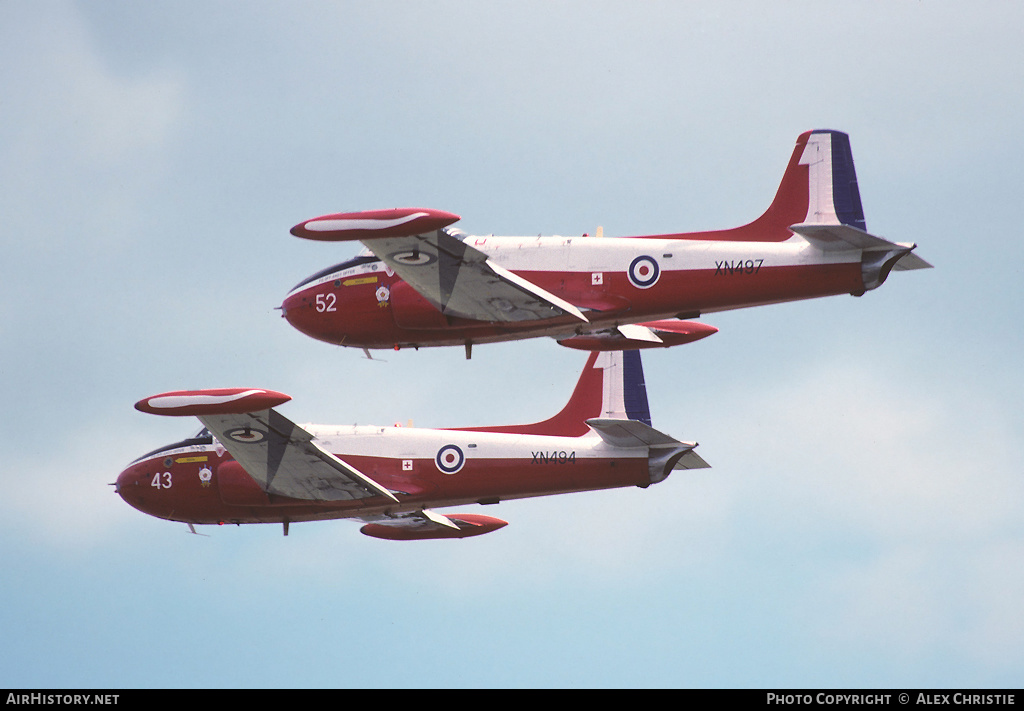 Aircraft Photo of XN497 | Hunting P.84 Jet Provost T3A | UK - Air Force | AirHistory.net #160223