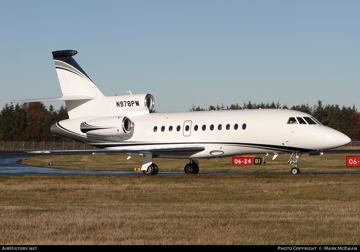Aircraft Photo of N978PW | Dassault Falcon 900B | AirHistory.net #160224