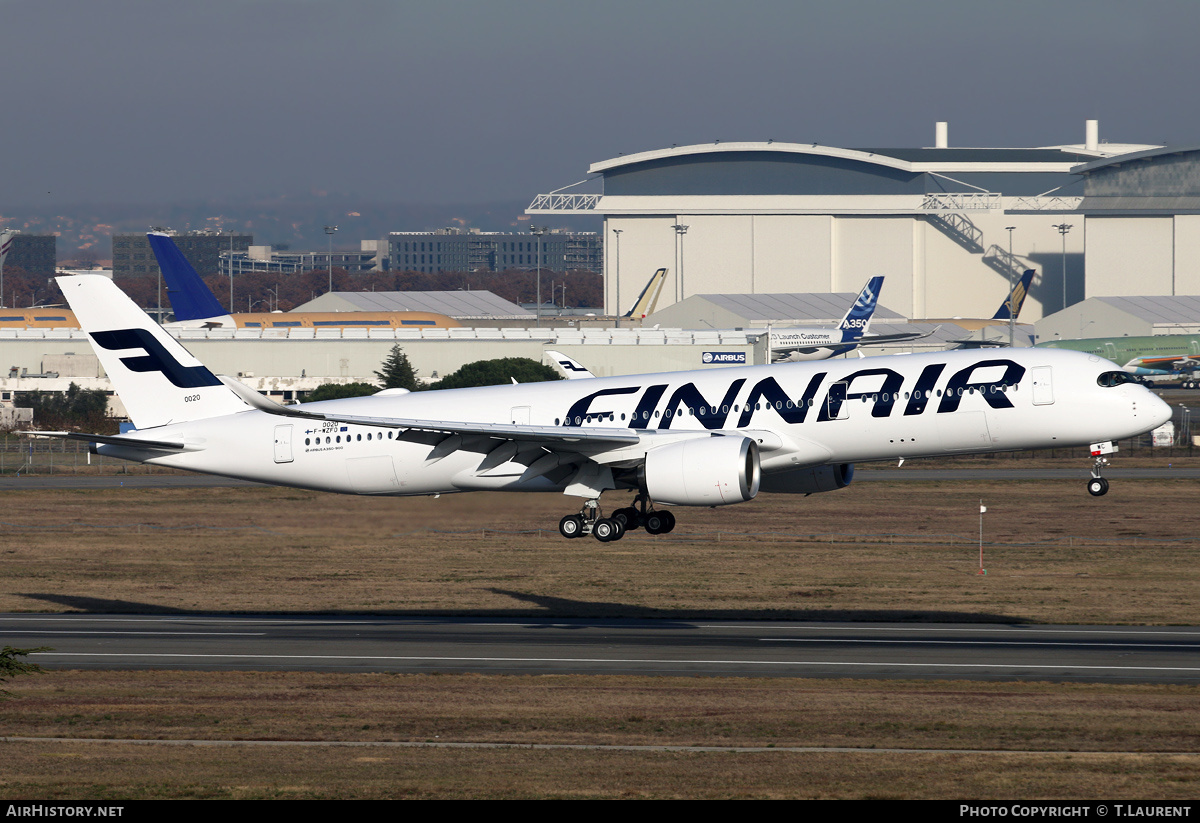 Aircraft Photo of F-WZFO | Airbus A350-941 | Finnair | AirHistory.net #160226