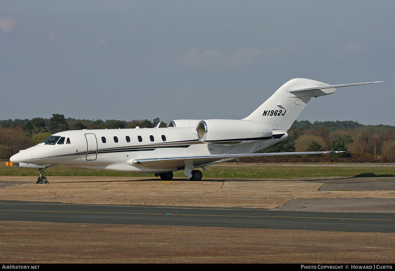 Aircraft Photo of N1962J | Cessna 750 Citation X | AirHistory.net #160229
