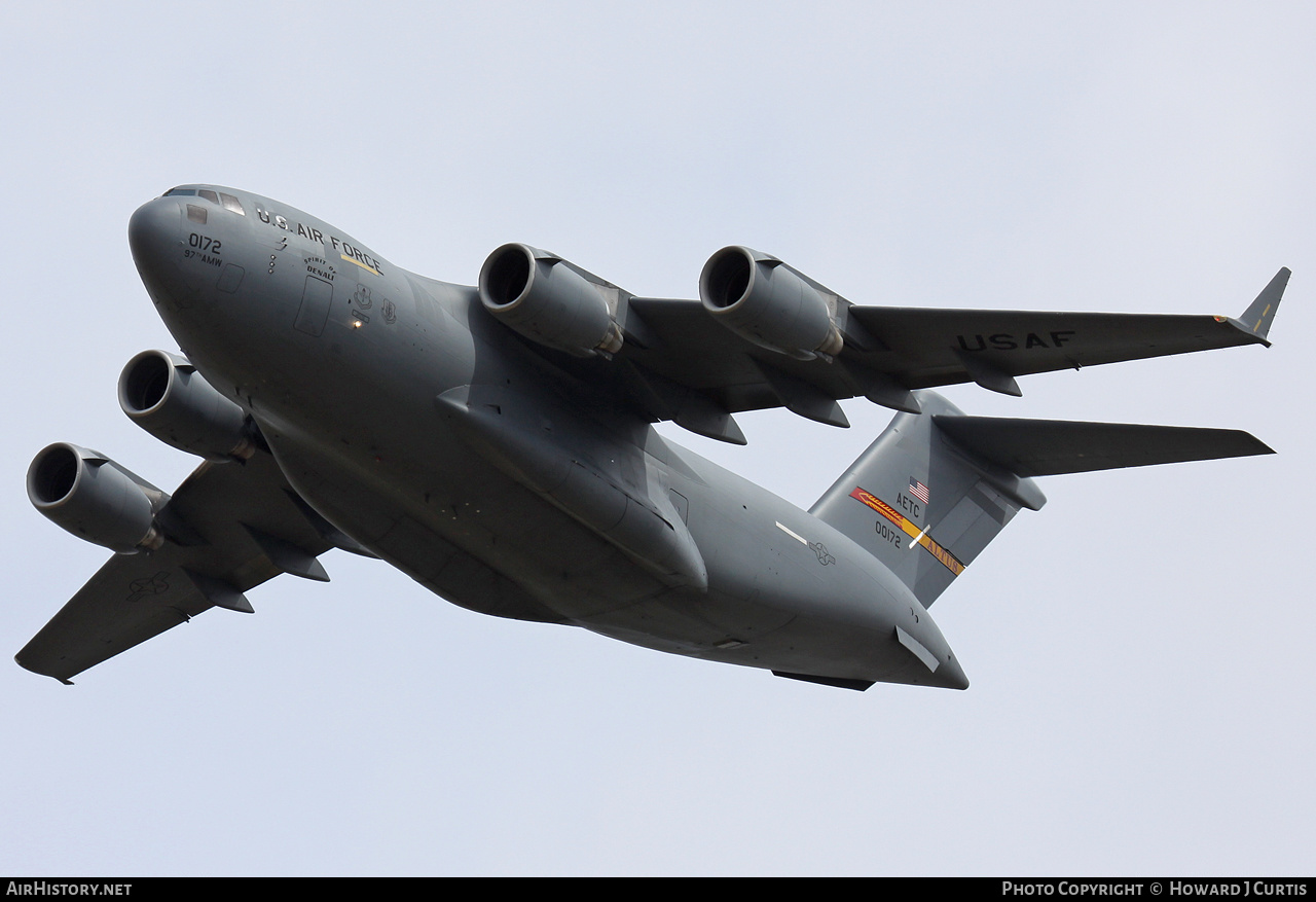 Aircraft Photo of 00-0172 / 00172 | Boeing C-17A Globemaster III | USA - Air Force | AirHistory.net #160233