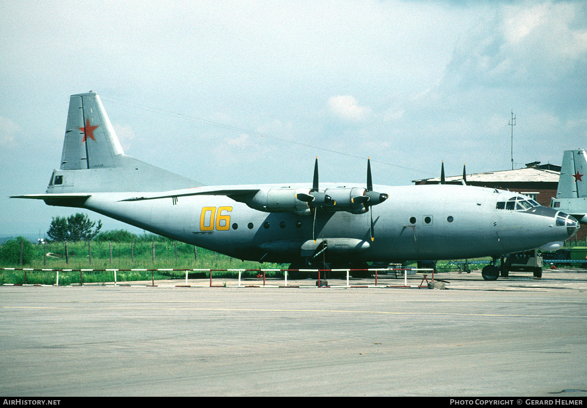 Aircraft Photo of 06 yellow | Antonov An-12BP | Russia - Air Force | AirHistory.net #160235